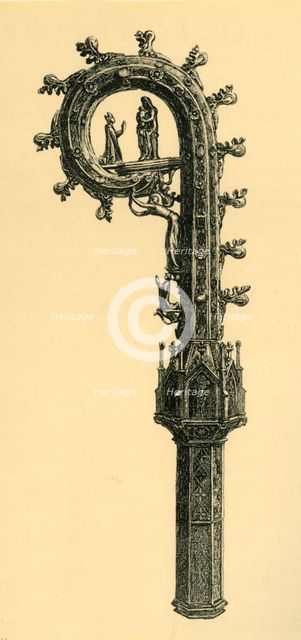 The Reichenau Crozier, 1351, (1881).  Creator: Frederick Albert Slocombe.