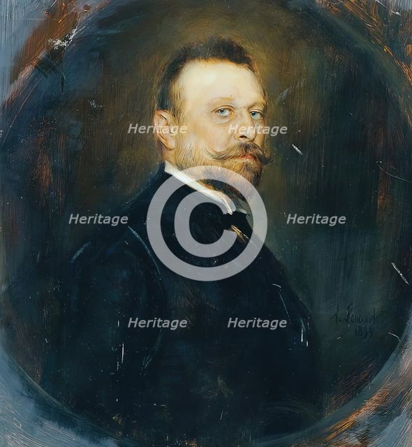 The Reichsrat deputy Dr. Joseph Maria Baernreither, 1899. Creator: Franz von Lenbach.