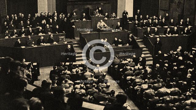 The Reichstag on March 23, 1933, 1933. Creator: Anonymous.