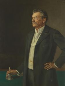 The Reichstag President Dr. Theodor Kathrein, 1902. Creator: Rudolf Konopa