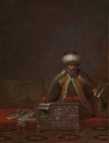 The Reis Effendi, Head of the Chancery, c.1727-c.1730. Creator: Jean Baptiste Vanmour