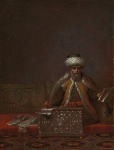 The Reis Effendi, Head of the Chancery, c.1727-c.1730. Creator: Jean Baptiste Vanmour