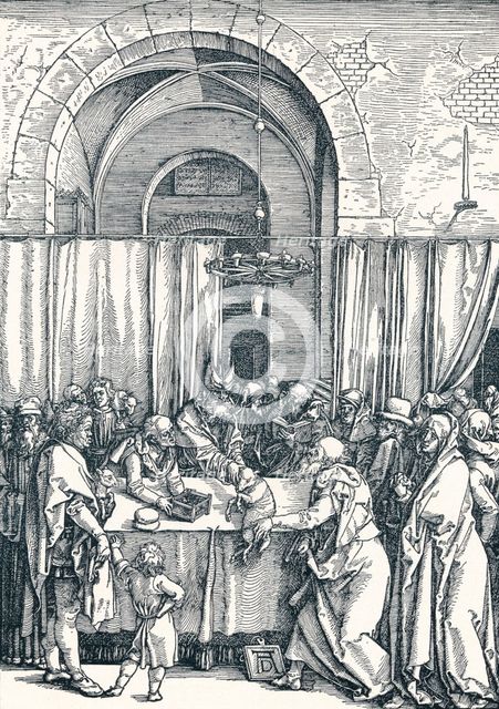 'The Rejection of Joachim's Offering', 1506 (1906). Artist: Albrecht Durer.