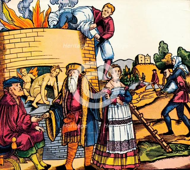 'The Rejuvenation Cure', 1525, (1949). Artist: Unknown.