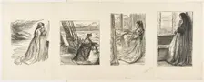 The Relief Fund in Lancashire, The Major's Daughter, The Morning Before the Massacre of St..., 1862. Creators: Joseph Swain, Dalziel Brothers