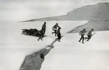 The Relief of the Western Party by the Terra Nova' 18 February 2012, (1913). Artist: Herbert Ponting
