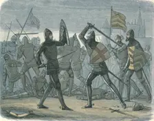 The relief of Calais 1864. Artist: James William Edmund Doyle