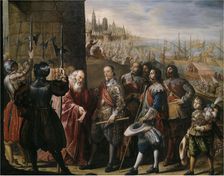 The Relief of Genoa by the 2nd Marquis of Santa Cruz , 1634-1635. Creator: Pereda y Salgado, Antonio, de (1611-1678)