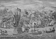 The Relief of Gibraltar c1710