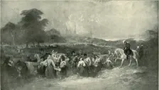 The Relief of Lucknow - Leading the Sufferers to the British Camp (1901). Creator: Unknown