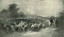 The Relief of Lucknow - Leading the Sufferers to the British Camp (1901). Creator: Unknown