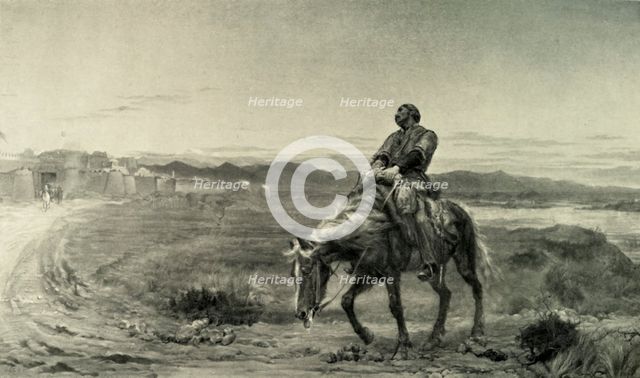'The Remnant of an Army', (1901). Creator: Unknown.