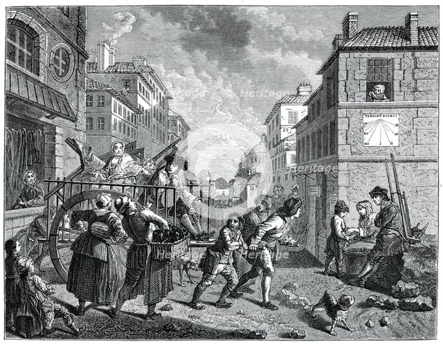The Removal Of The Painter, (1885).Artist: Jeaurat