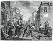 The Removal Of The Painter, (1885).Artist: Jeaurat