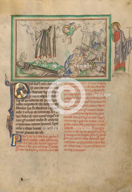 The Removal of the Two Witnesses and the Destruction of the City, about 1255-1260. Creator: Unknown.