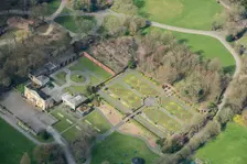 The remains of Falinge Hall and its gardens now a public park, Falinge Park, Rochdale, 2019. Creator: Historic England