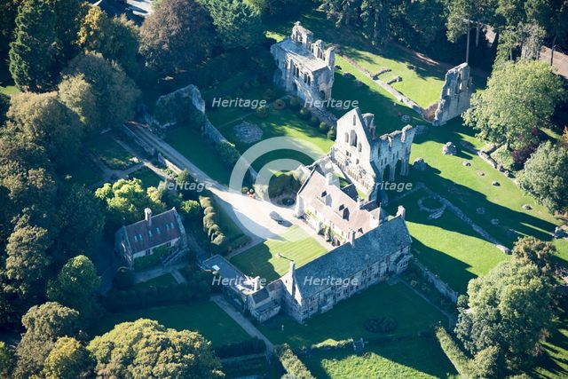 The remains of Wenlock Priory, Shropshire, 2018. Creator: Historic England.