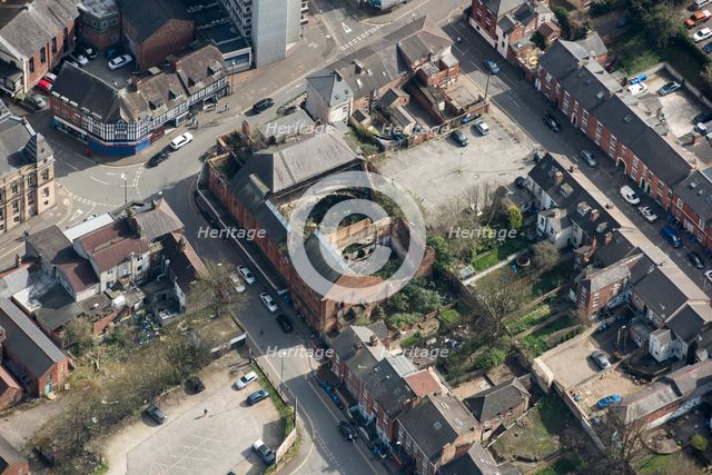 The remains of the Hippodrome Theatre, City of Derby, 2021. Creator: Damian Grady.