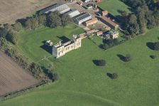 The remains of the south range and bakehouse of Wressle Castle, East Riding of Yorkshire, 2023. Creator: Robyn Andrews