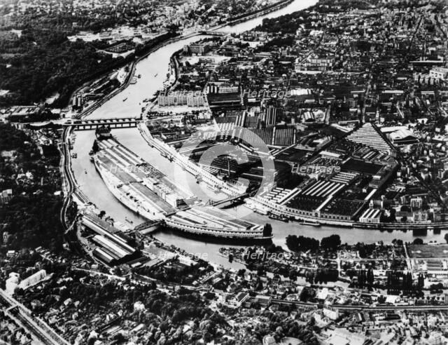 The Renault Billancourt factory, Paris, France. Artist: Unknown