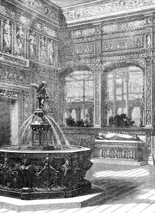 The Renaissance Court, at the Crystal Palace, Sydenham, 1854. Creator: Unknown