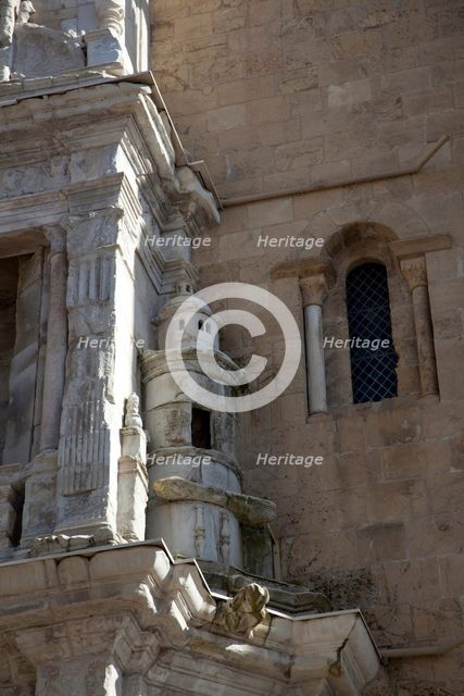 The Renaissance Porta Especiosa on the north facade of the Old Cathedral of Coimbra, Portugal, 2009. Artist: Samuel Magal