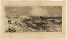 The Resounding Sea, 1886. Creator: Thomas Moran
