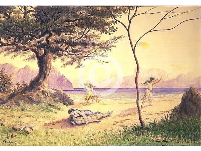 The Rescue, c. 1900. Creator: Louis Michel Eilshemius.