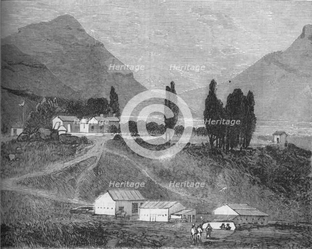 'The Residency, Maseru, Basutoland, Abode of the Chief Magistrate, Commandant Griffiths', c1880. Artist: Unknown.