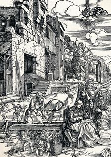 The Rest during the Flight to Egypt 1506 (1906). Artist: Albrecht Durer