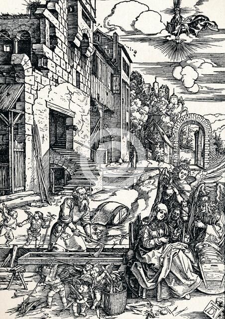 'The Rest during the Flight to Egypt', 1506 (1906). Artist: Albrecht Durer.