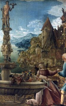 The Rest on the Flight into Egypt 1510 Artist: Albrecht Altdorfer