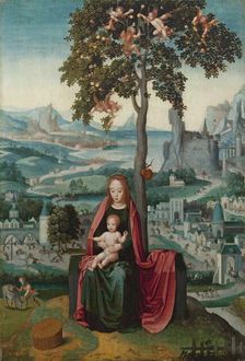 The Rest on the Flight into Egypt, 1540. Creator: Anon