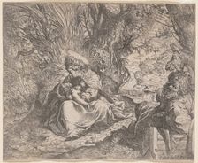 The Rest on the Flight into Egypt, 1587-1590 . Creator: Camillo Procaccini (Italian, 1546-1629)