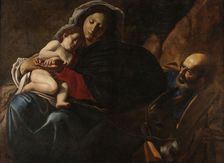 The Rest on the Flight into Egypt, 1622-1625. Creator: Caracciolo, Giovanni Battista (1578-1635)