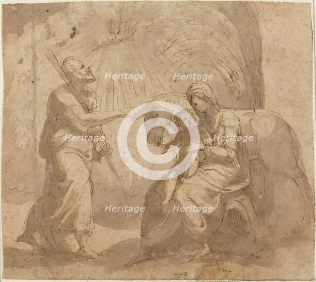 The Rest on the Flight into Egypt, 16th century. Creator: Unknown.