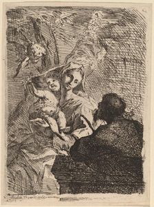 The Rest on the Flight into Egypt, 1721. Creator: Paul Troger