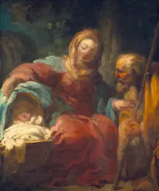 The Rest on the Flight into Egypt, mid-18th-early 19th century. Creator: Jean-Honore Fragonard