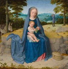 The Rest on the Flight into Egypt, c. 1510. Creator: Gerard David