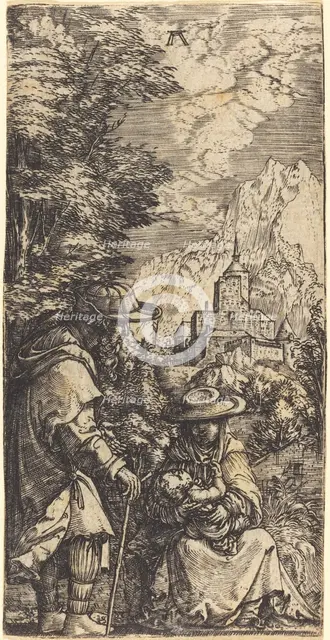 The Rest on the Flight into Egypt, c. 1515/1519. Creator: Albrecht Altdorfer.