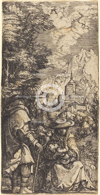 The Rest on the Flight into Egypt, c. 1515/1519. Creator: Albrecht Altdorfer.