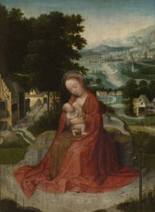 The Rest on the Flight into Egypt, c1520-1530. Creator: Isenbrant, Adriaen (1490-1551)