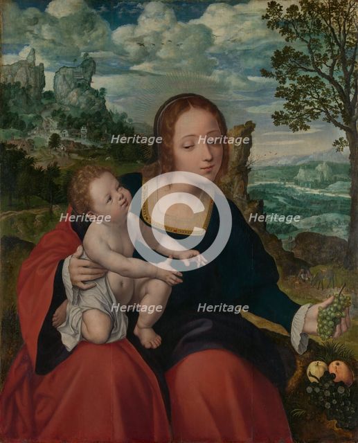 The Rest on the Flight into Egypt, ca. 1540. Creator: Follower of Quentin Metsys.