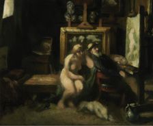 The Rest of Diana, c1880s. Creator: Jan Stobbaerts