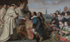 The Restitution of the Church Treasures to Saint Norbert after the Defeat of the Heretic... 1630. Creator: Cornelis de Vos