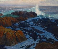 The Restless Sea, 1916. Creator: Edgar Alwin Payne