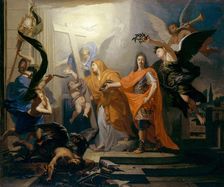 The Restoration of the Catholic Religion in Strasbourg, ca. 1681. Creator: Claude Guy Halle