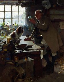 The result of high living, 1892. Creator: Frederick Hall