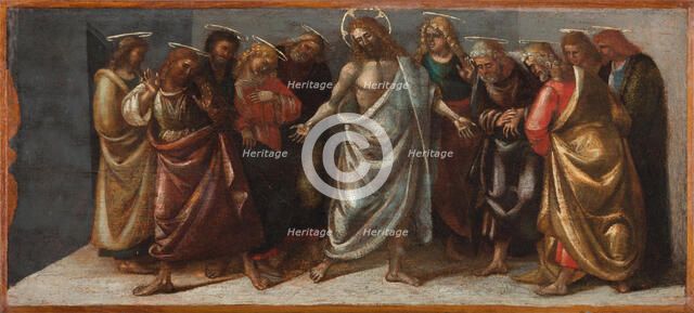 The Resurrected Christ Appearing to His Disciples, c1514. Creator: Luca Signorelli.