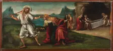 The Resurrected Christ Appearing to St. Magdalene, c1514. Creator: Luca Signorelli